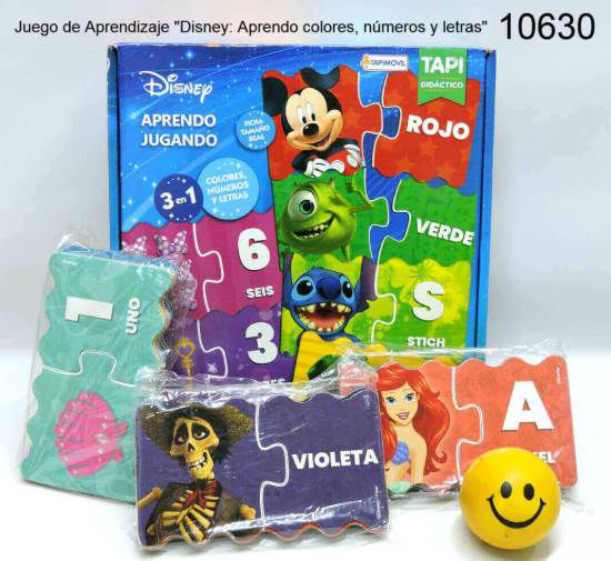 Imagen de JUEGO DE APRENDIZAJE "APRENDIENDO COLORES-NUMEROS CON MICKEY" 2.25